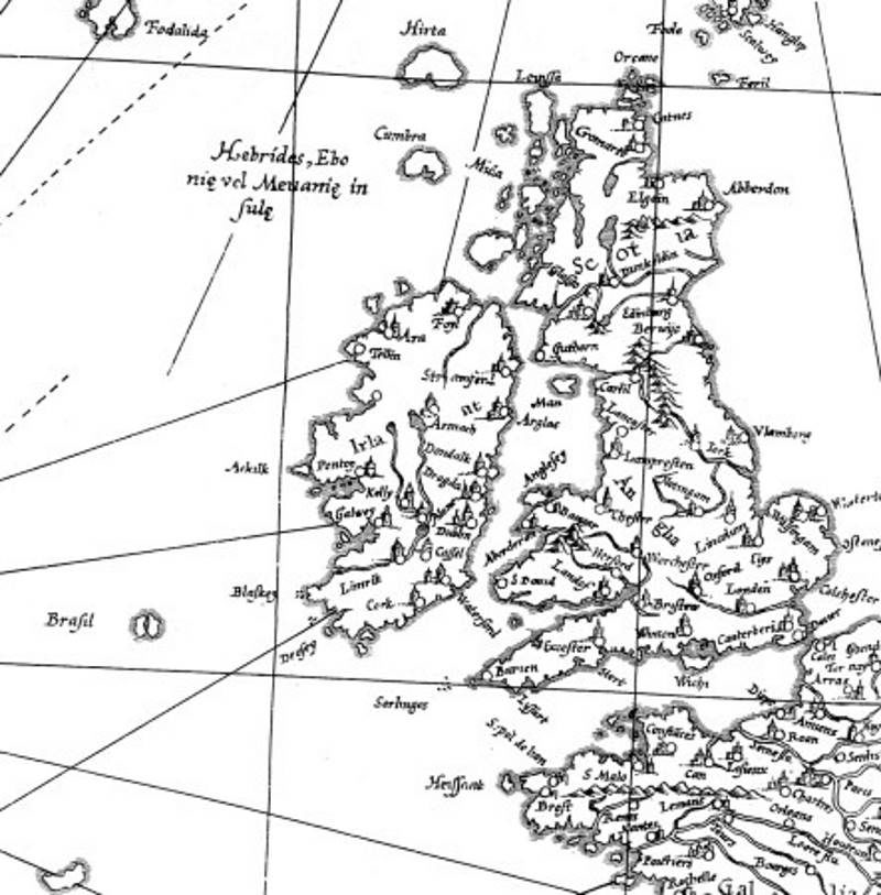 Click to enlarge Brazil middle ages Hy Brasil