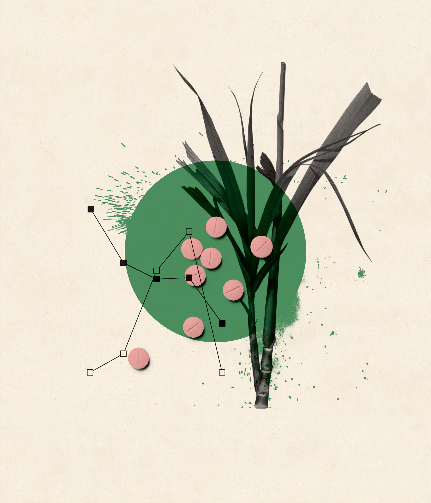 pills plants molecules