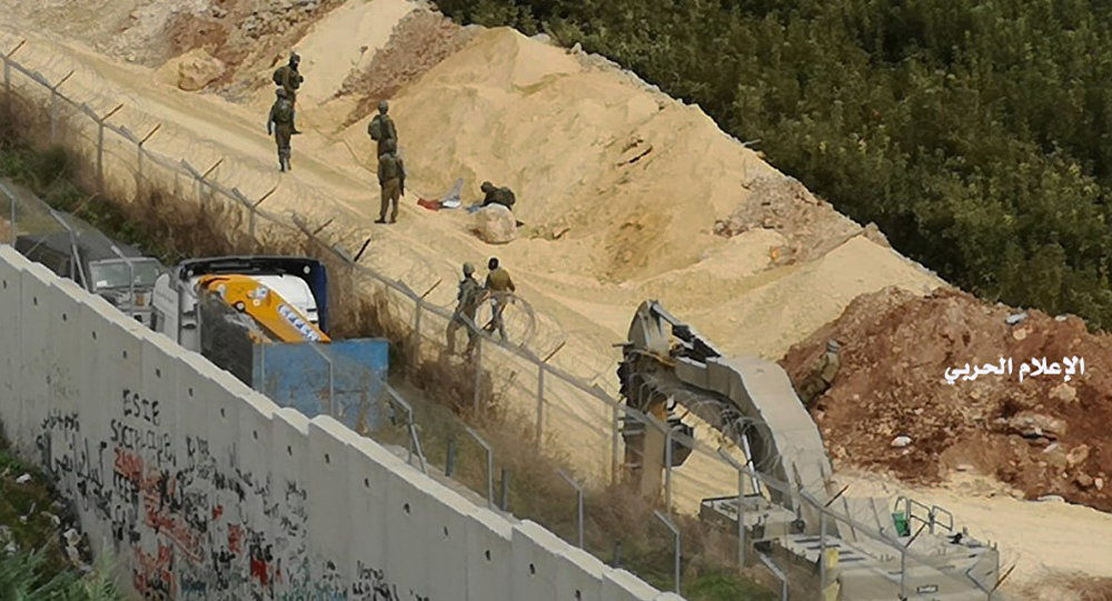 idf lebanon tunnel