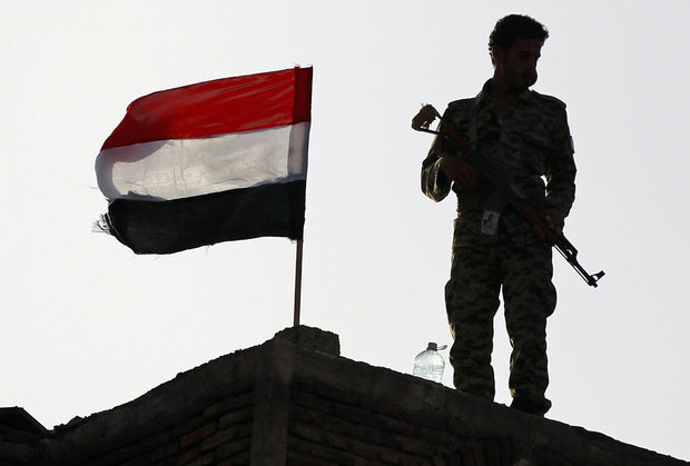 yemen soldier flag
