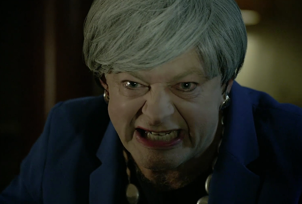 Click to enlarge gollum Thresa may brexit