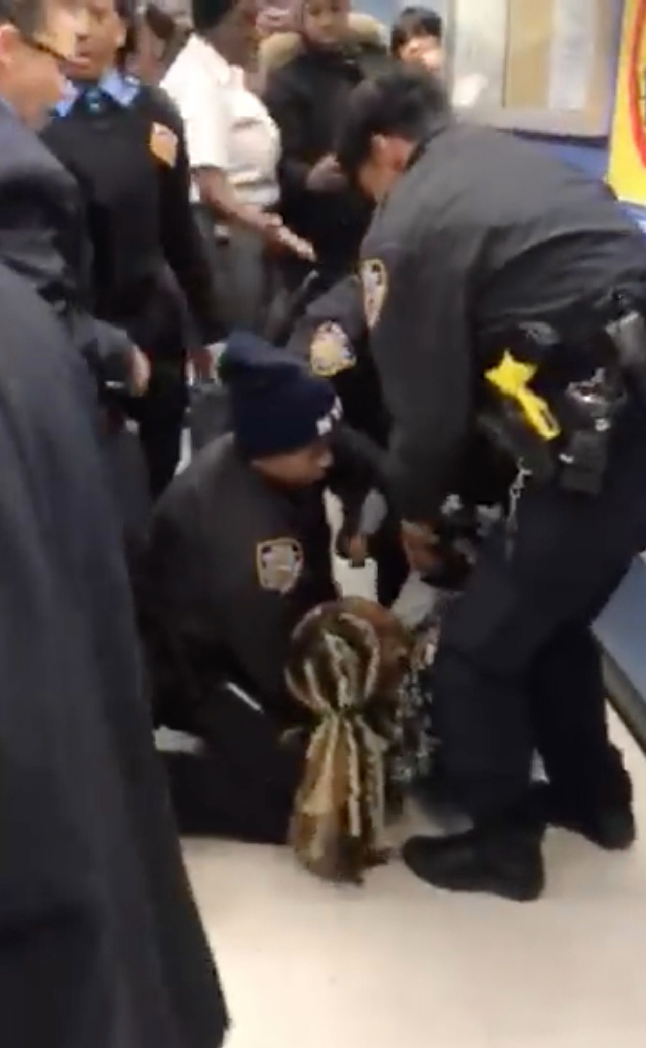 Click to enlarge NYPD arrest