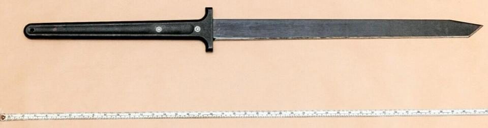 Click to enlarge samurai sword