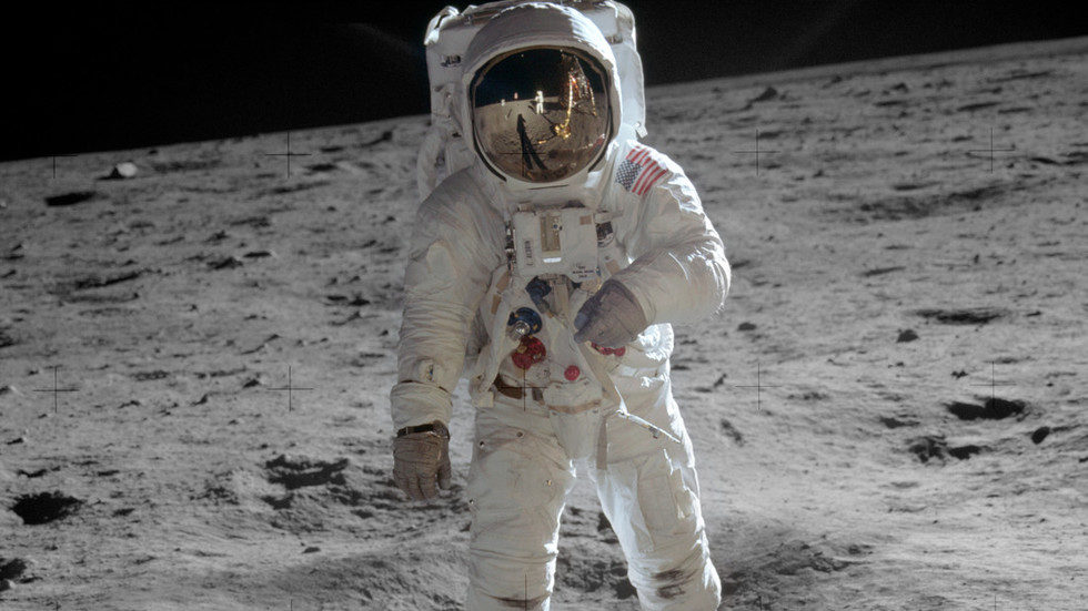 US moon landing Buzz Aldren