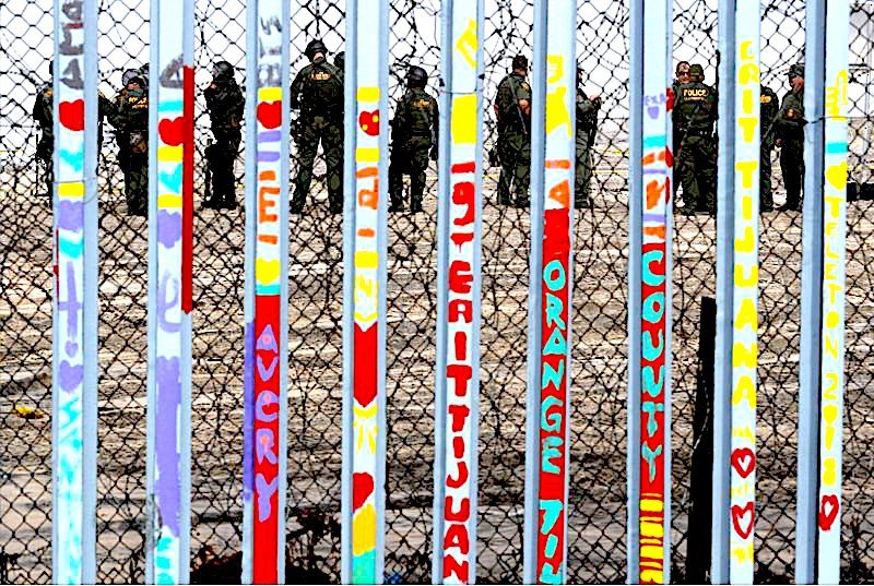 Click to enlarge Border fence