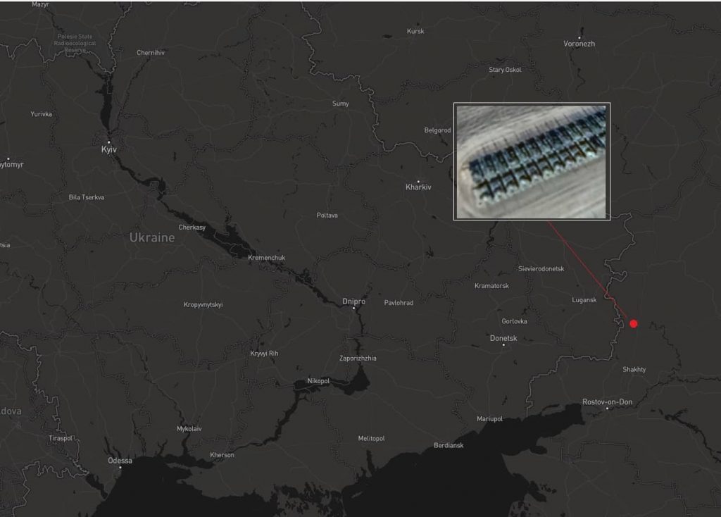 Click to enlarge russian tanks Ukraine border