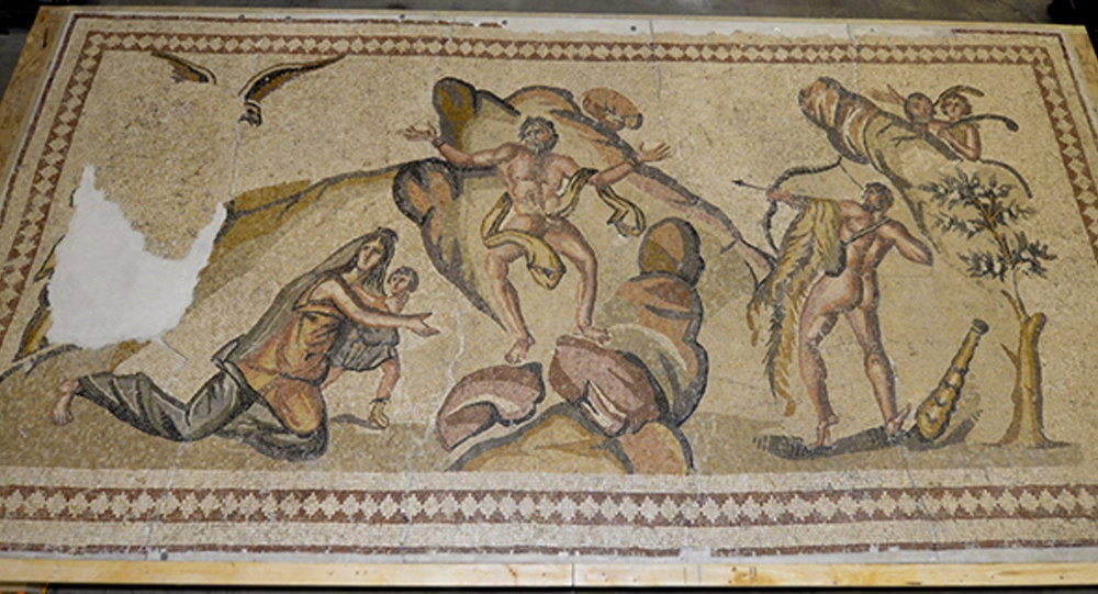 Syrian antiquites looted by US & France