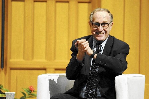 Click to enlarge Alan Dershowitz