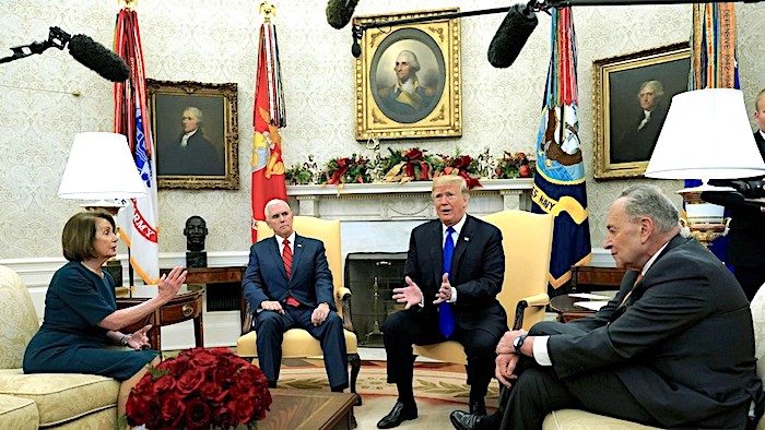 Click to enlarge PelosiPenceTrumpSchumer