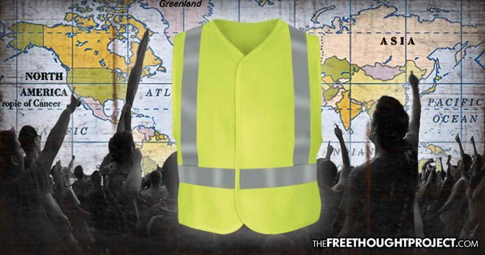 Yellow Vest protests global worldwide
