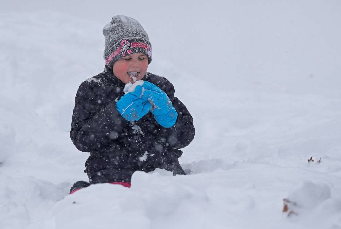 A massive storm is bringing snow, sleet and freezing rain across the country.
