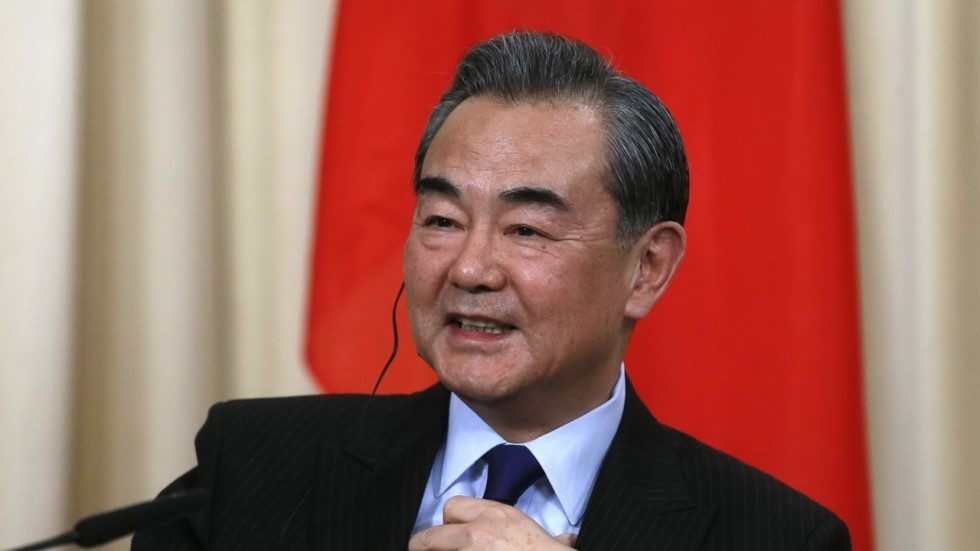 Chinese Foreign Minister Wang Yi