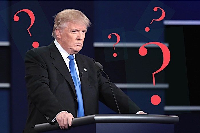 Click to enlarge QmarksTrump