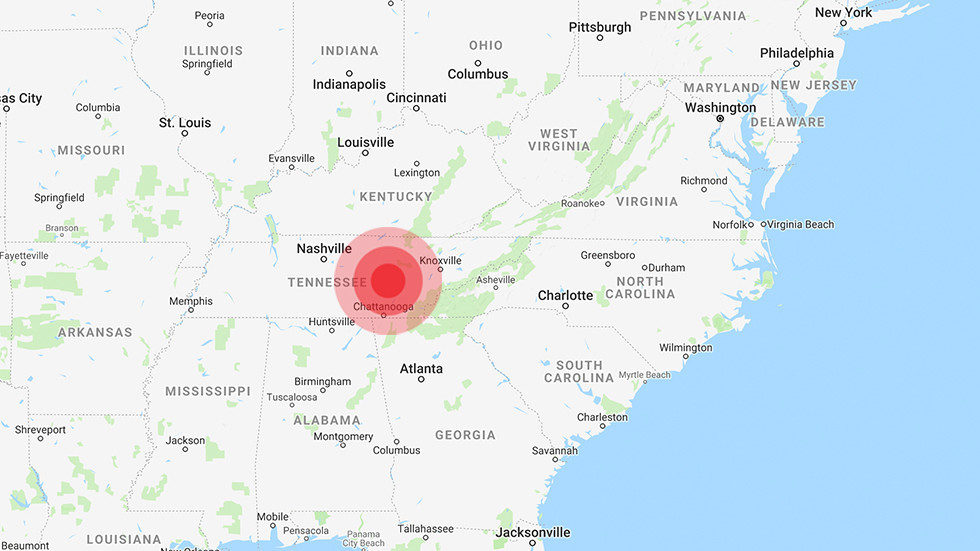 earthquake Tennessee