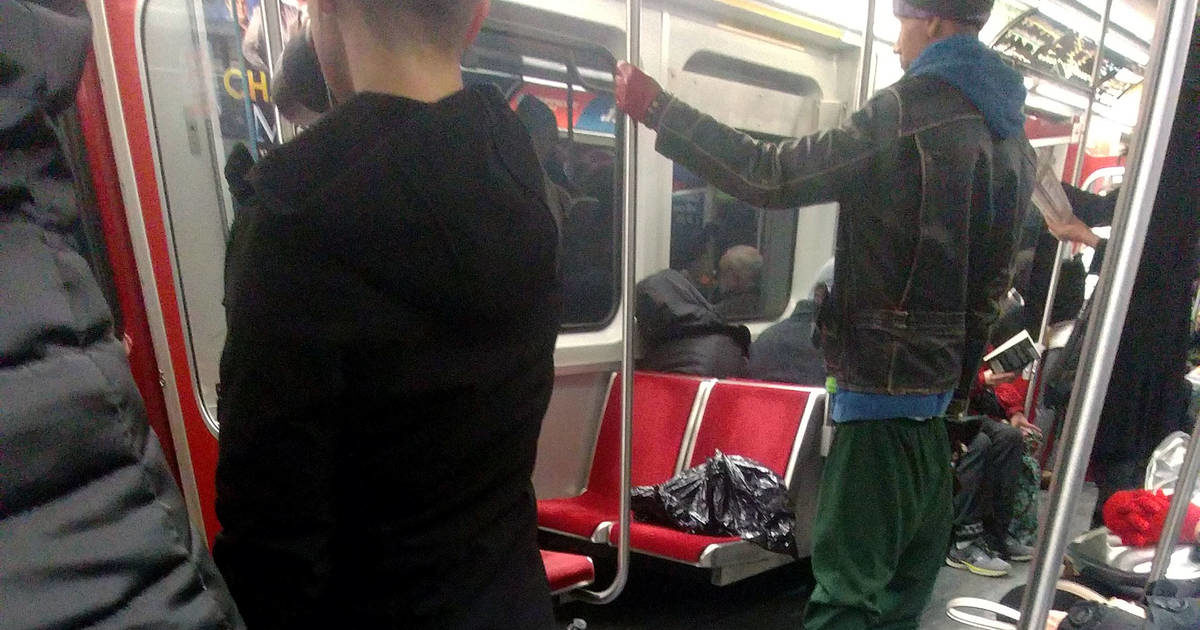 Click to enlarge axe suspect subway toronto