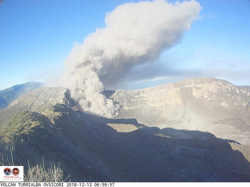 Turrialba volcano