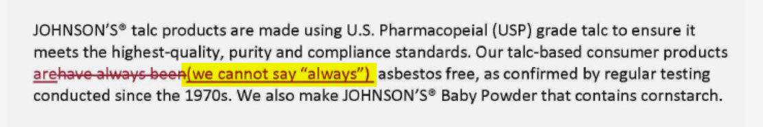 Click to enlarge Johnson's statement