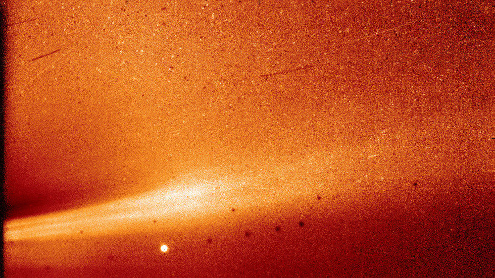 Parker Solar Probe picture of sun