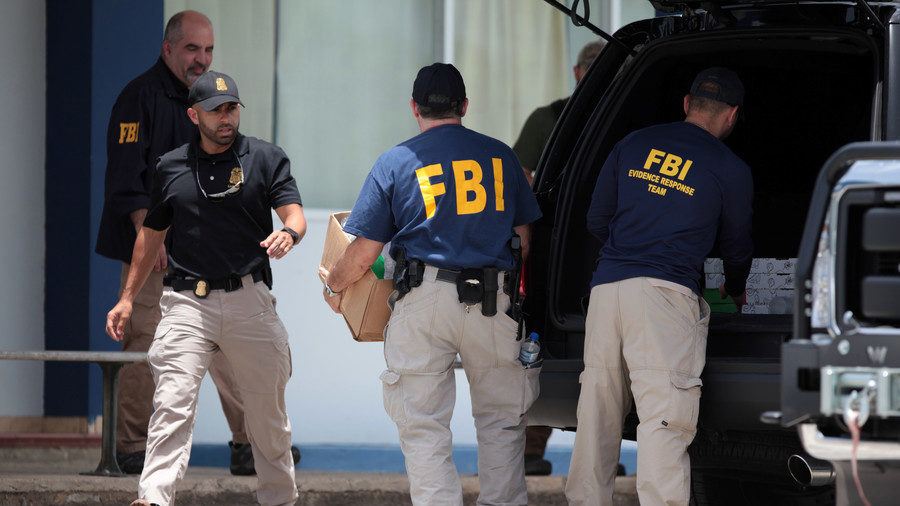 Click to enlarge FBI raid