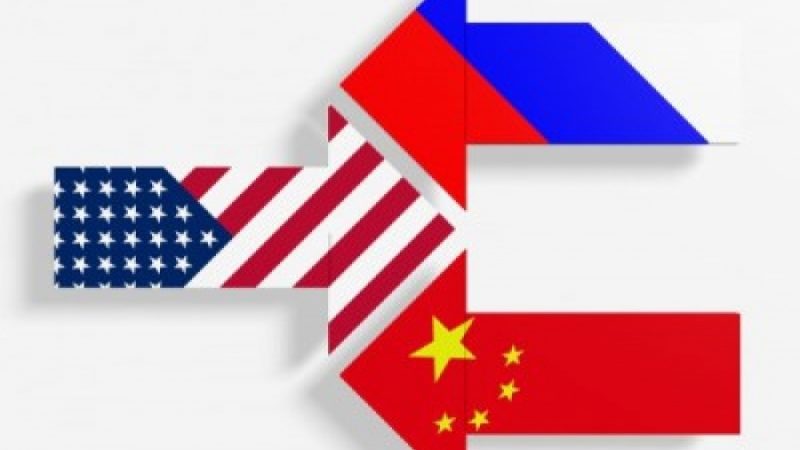 US Russia China global directions