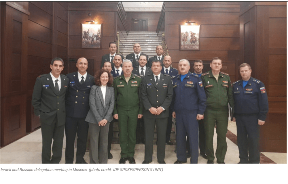 Click to enlarge israeli russian delegation