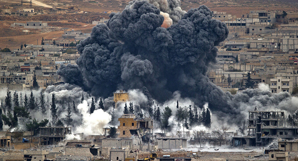 US airstrike syria