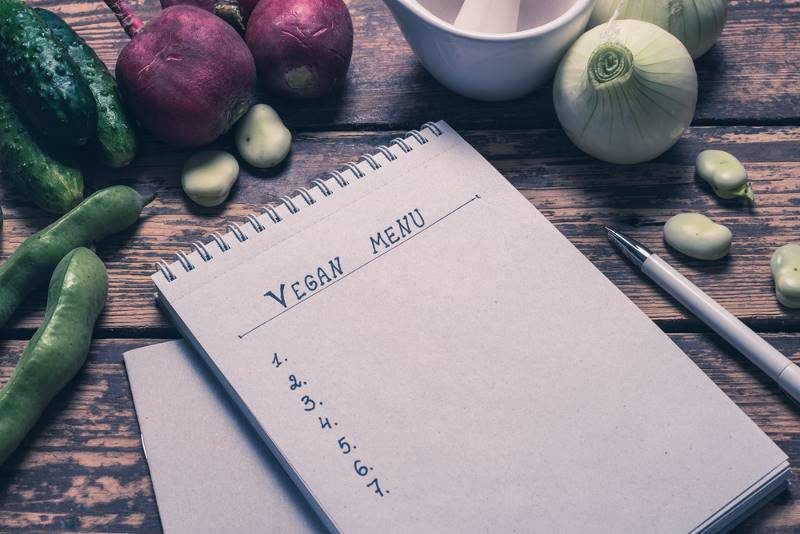 vegan diet shopping list