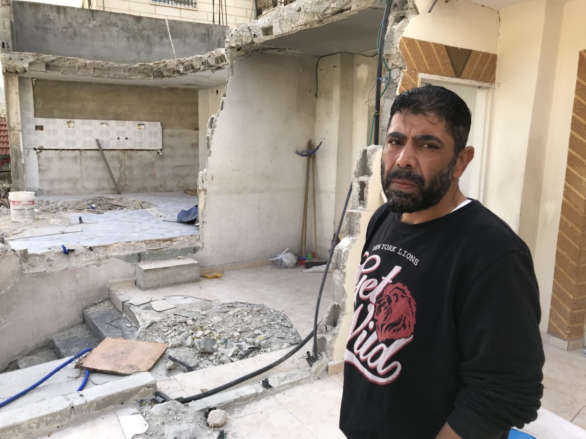 Palestinian home demolition