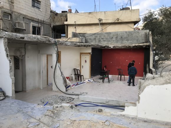 Click to enlarge Palestinian home demolition