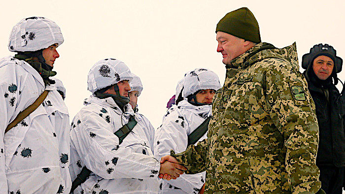 Poroshenko soldiers