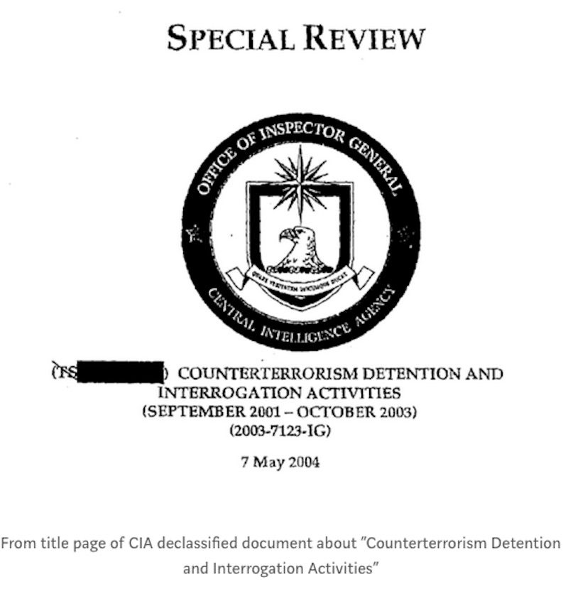 Click to enlarge CIA Special Review
