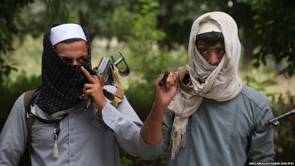 Taliban militants soldiers