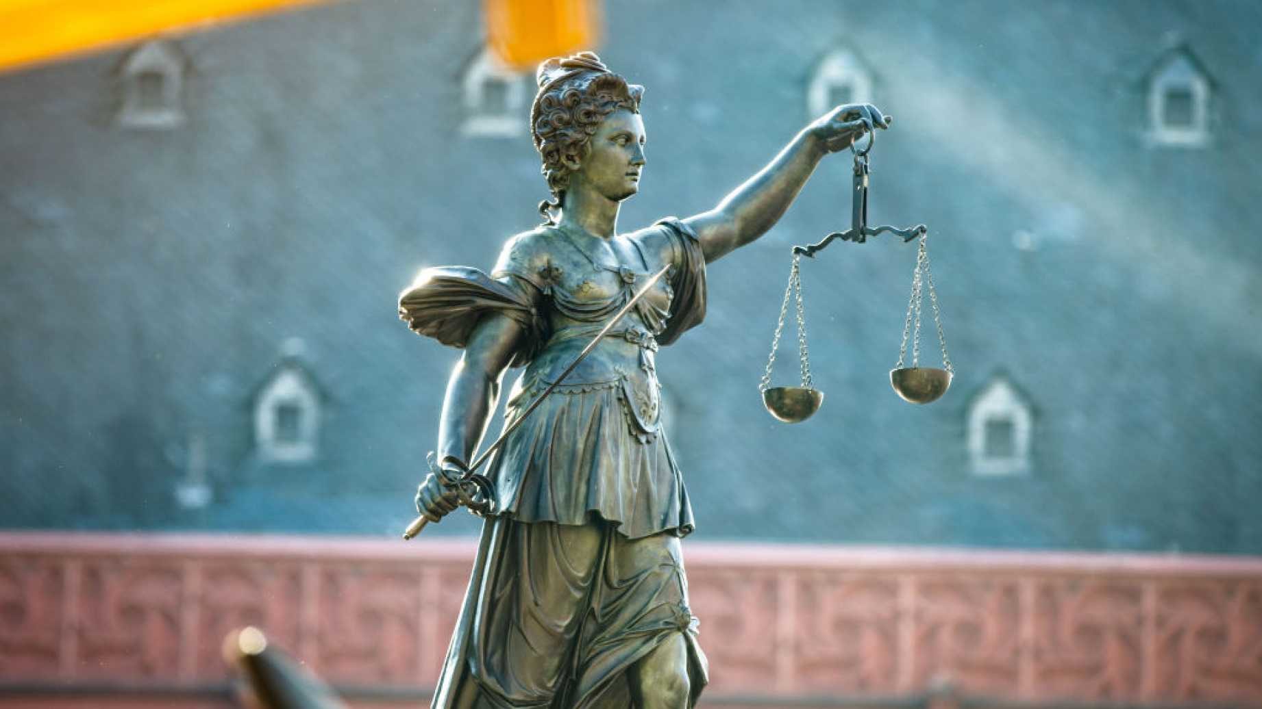 Lady Justice statue
