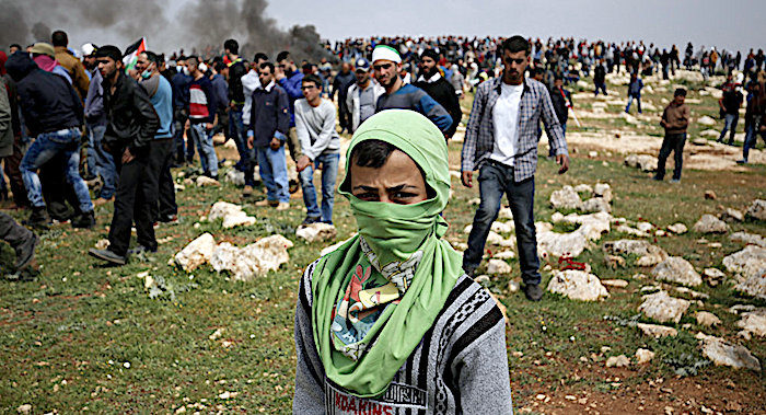 Palestinian protest