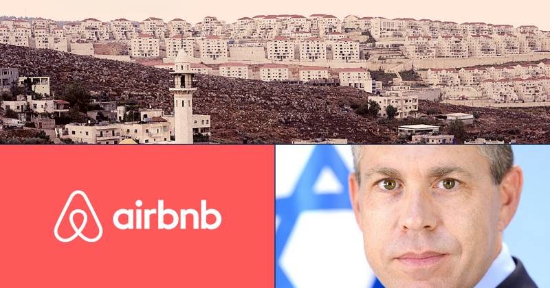 airbnb Israel settlements