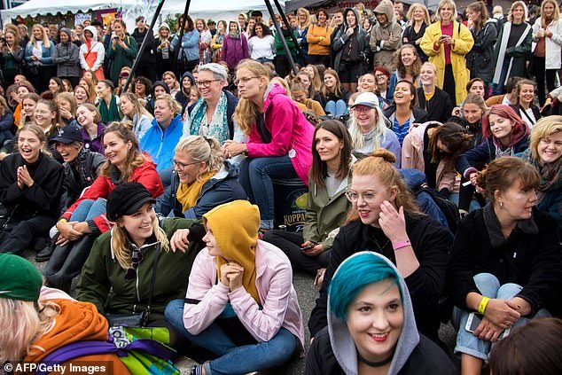 The 'man free' Statement music festival