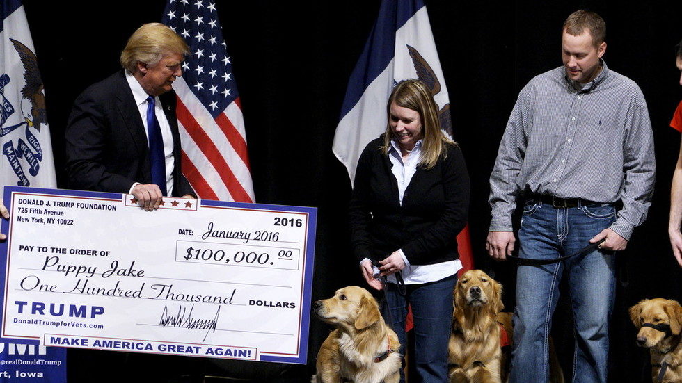 trump foundation charity