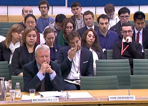 Click to enlarge Richard Allan Facebook testify Parliament