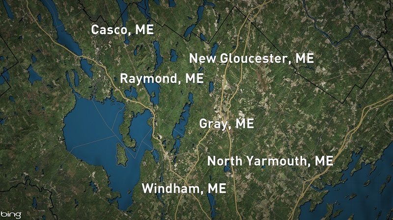 Booms in New Gloucester, ME