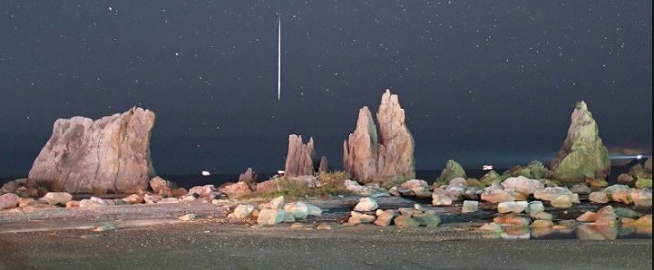 Fireball over Japan