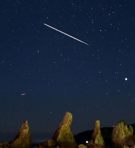 Fireball over Japan
