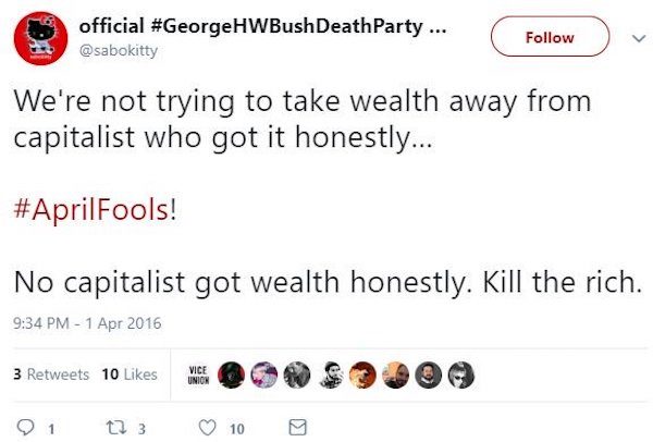 Click to enlarge Antifa tweet 1
