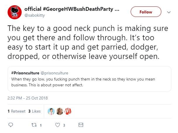 Click to enlarge punch to neck tweet