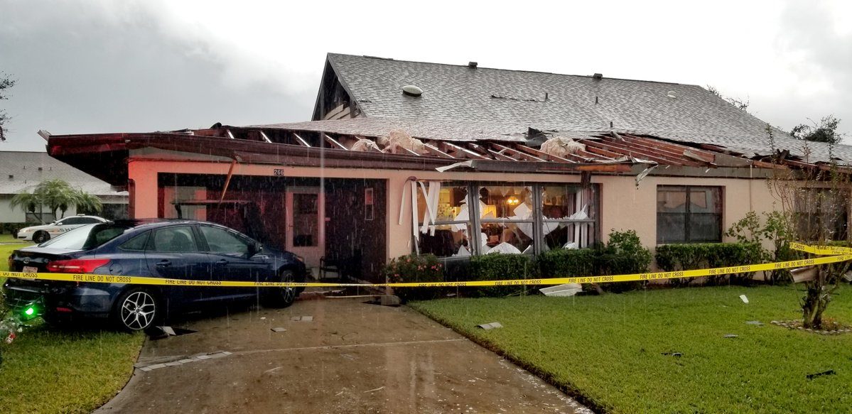 Florida storm damage