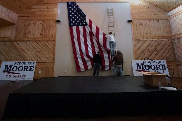 Click to enlarge Roy Moore campaign headquarters