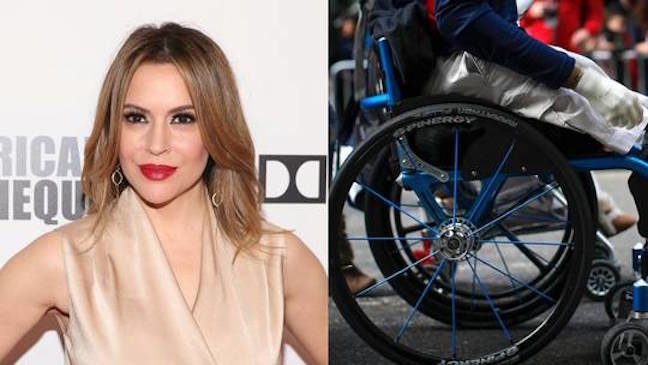 Click to enlarge Alyssa Milano mocks vet crowdfunding border wall