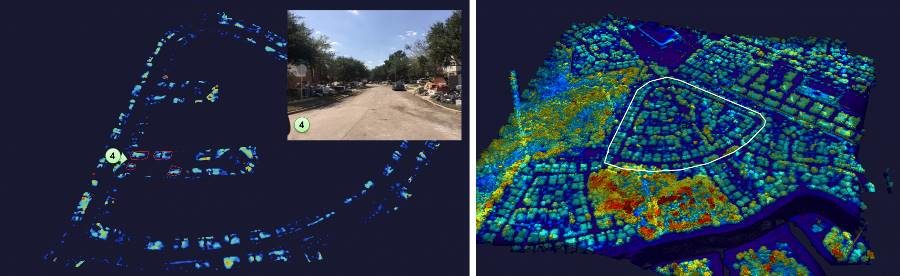 Click to enlarge lidar houston hurrican recover