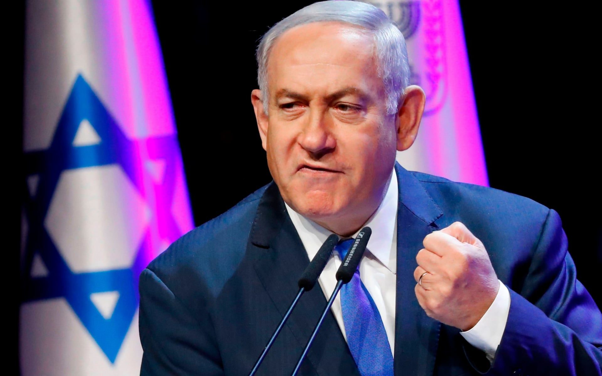 Click to enlarge Netanyahu