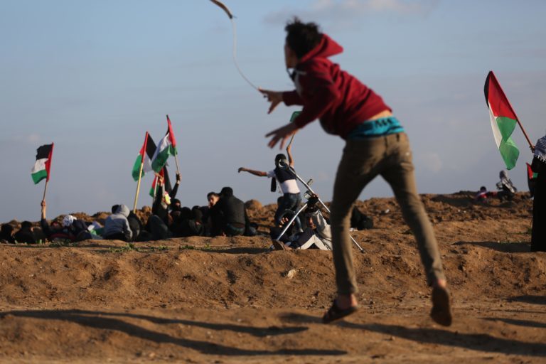 Click to enlarge Gaza protests 12.21.18