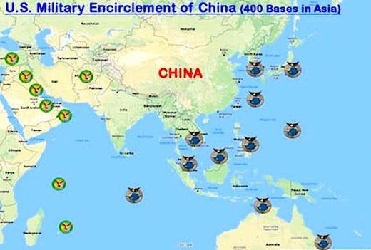 encirclement of China